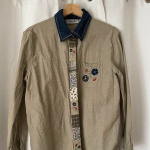 Cabin Creek Cottage Core Button Up Shirt